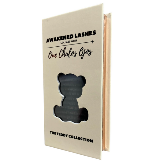 0.05 18 Rows (Mixed Lengths) Espresso Brown Teddy Collection Volume Lash Tray